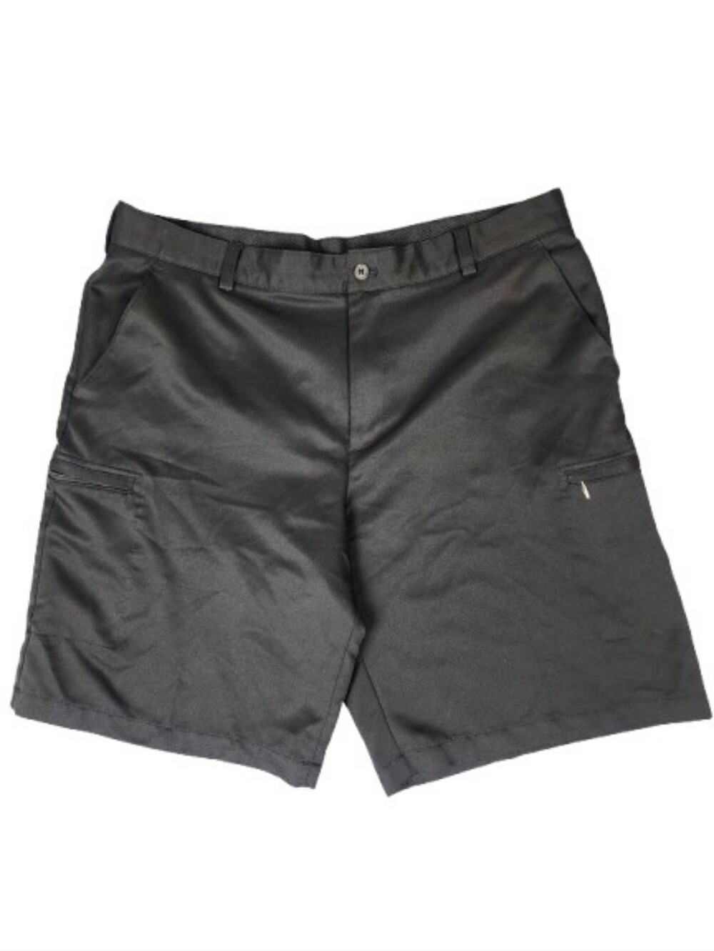 Izod Golf Classic Mens Black Cargo Shorts Sporty Outdoor 5 Pocket Size 38